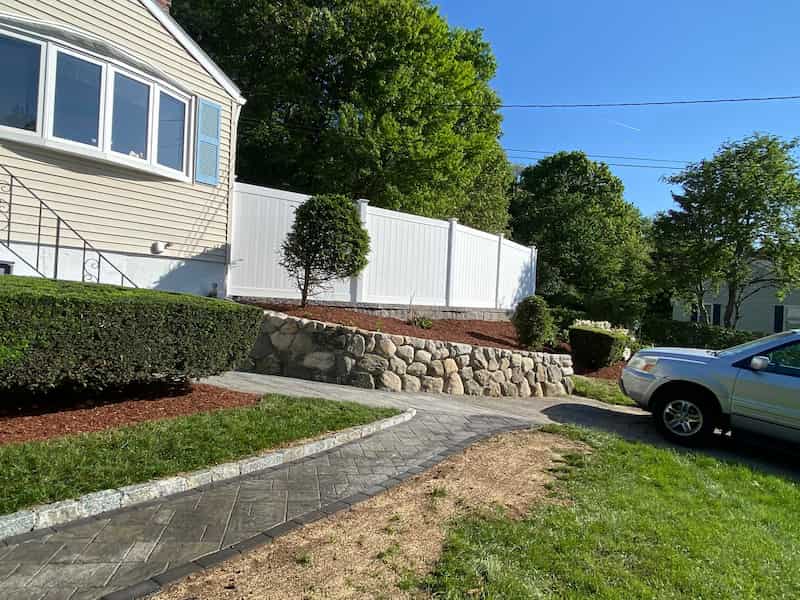 brick paver driveway installation