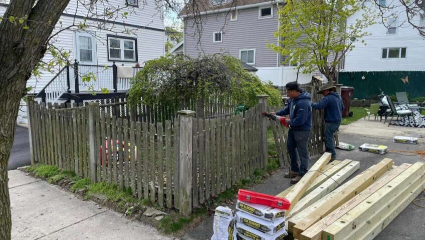 Wooden Fence Maintenance