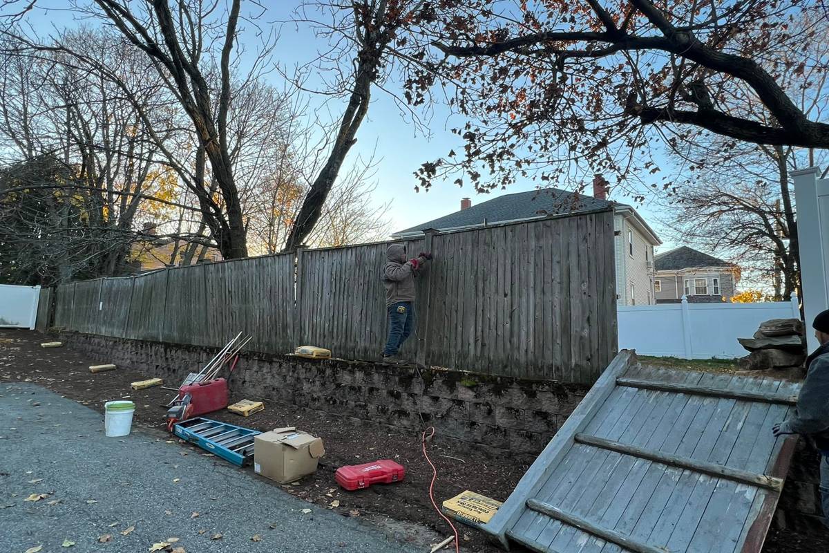 Professional fence installation services in Milton Massachusetts
