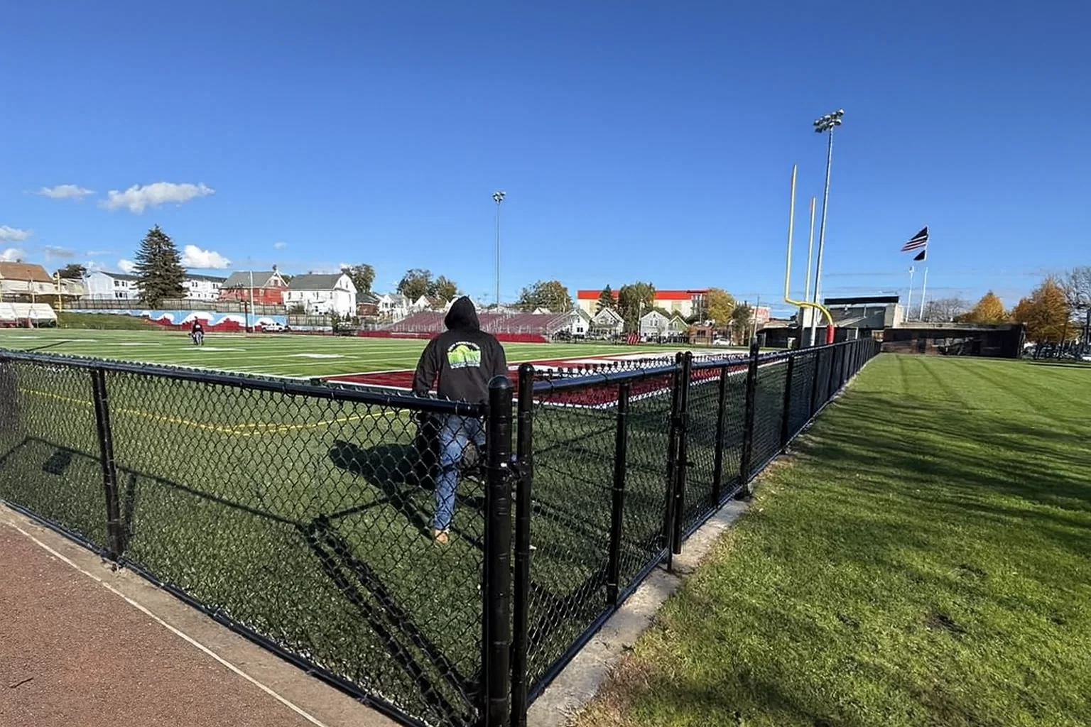 Professional fence installation